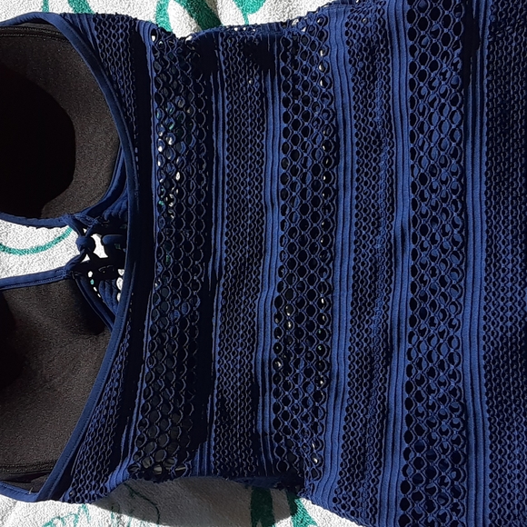 Bleu Rod Beattie sheer thing onepiece swimsuit - Picture 5 of 12